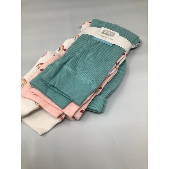 Hudson Baby 2T Creative Rainbows 4 Pack Thermal Tapered Ankle Pants Cotton G11-8 - Picture 6 of 6